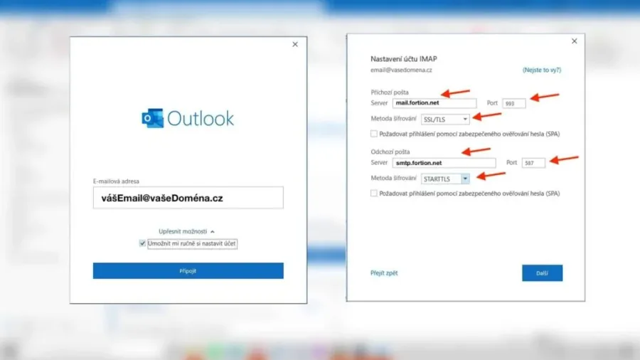 outlook pc 1 | Jak propojit email s poštovním klientem?