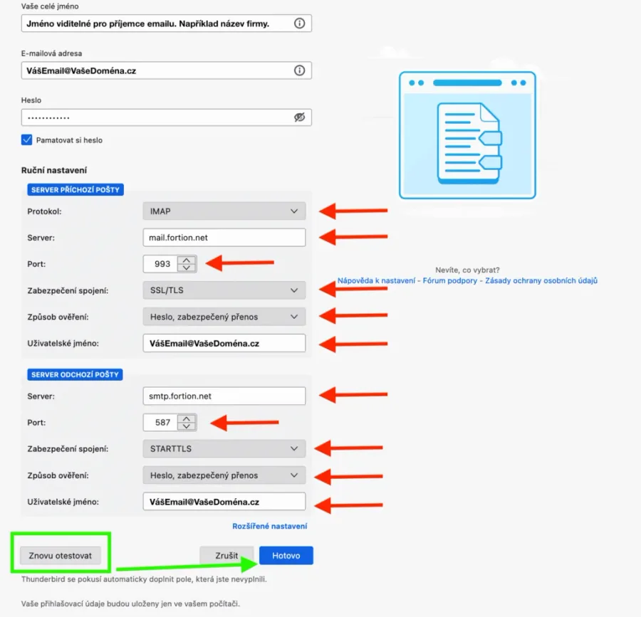 thunderbird pc2 1 | Jak propojit email s poštovním klientem?